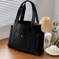 Large Capacity Canvas Tote Bags for Work Commuting Carrying Bag