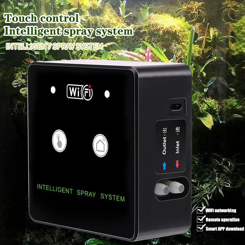 WiFi Rainforest Sprayer Control Automatic Mist Timing Spray System Kit