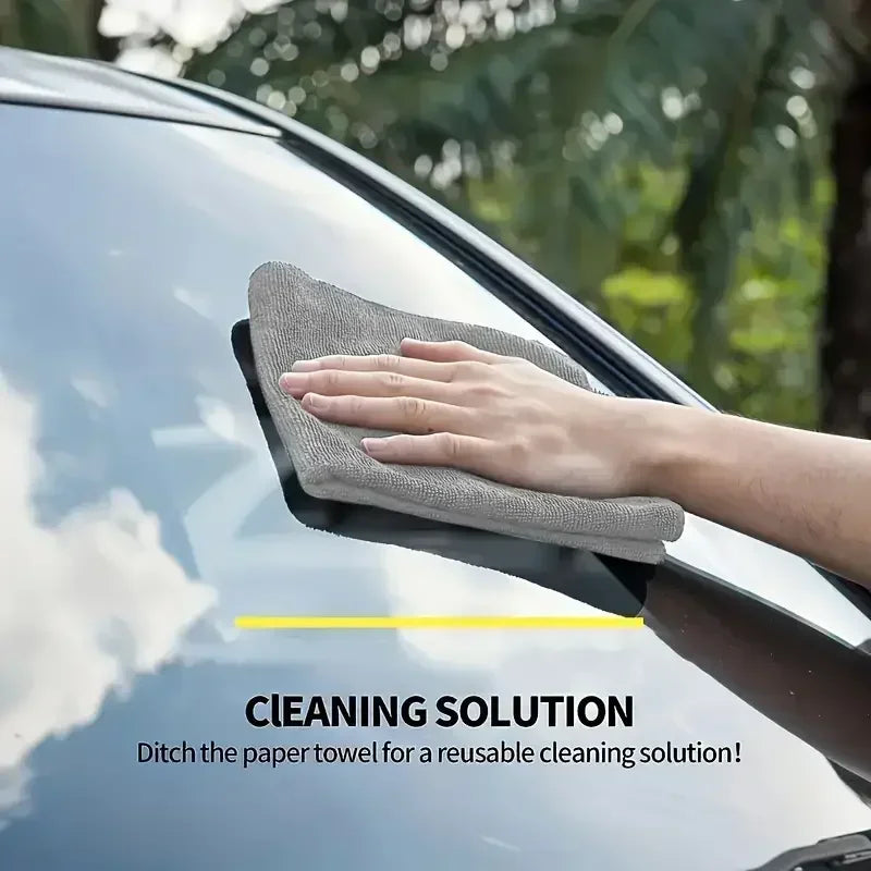 Microfiber Cleaning Cloths for Bicycle Car Kitchen Towel Absorbent