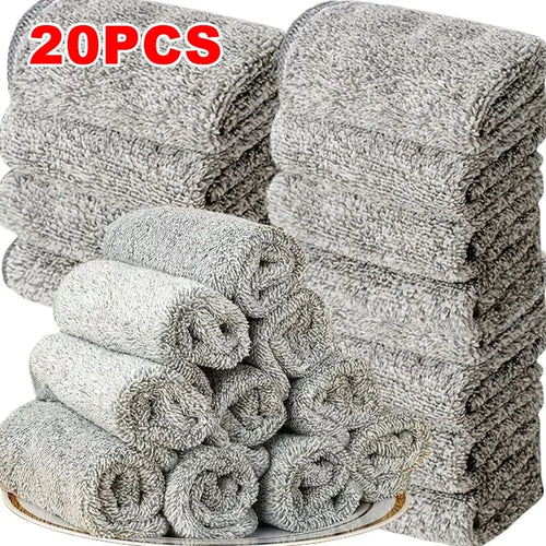 Microfiber Cleaning Cloths for Bicycle Car Kitchen Towel Absorbent