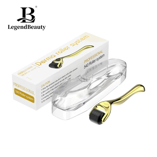 Professional Microneedle Derma Roller 540 Roller Beauty Skin Care Tool