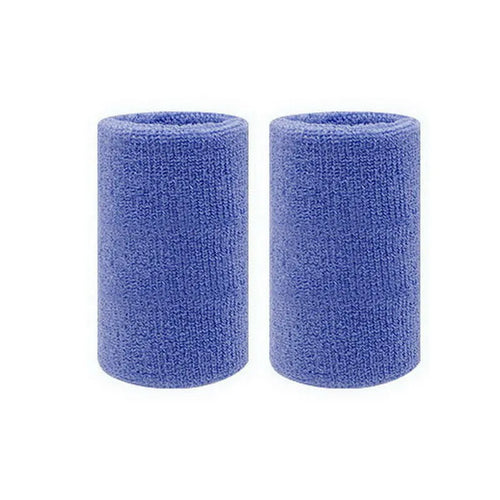 2 Pcs Towel Sports Wristbands Tennis Sweat Bands Wrist Guard