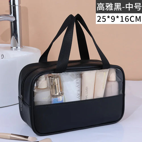 Portable Travel cosmetic bag Women Transparent Makeup Bag