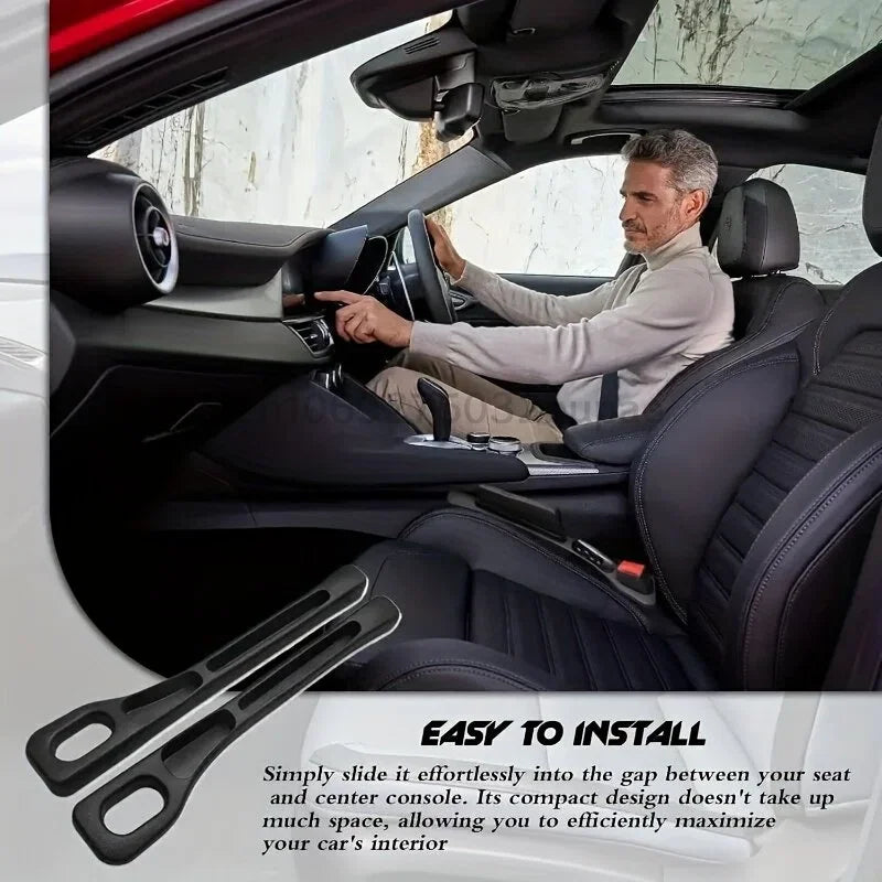 Car Storage Strips Seat Crevice Storage Box Car Seat Gap Filler