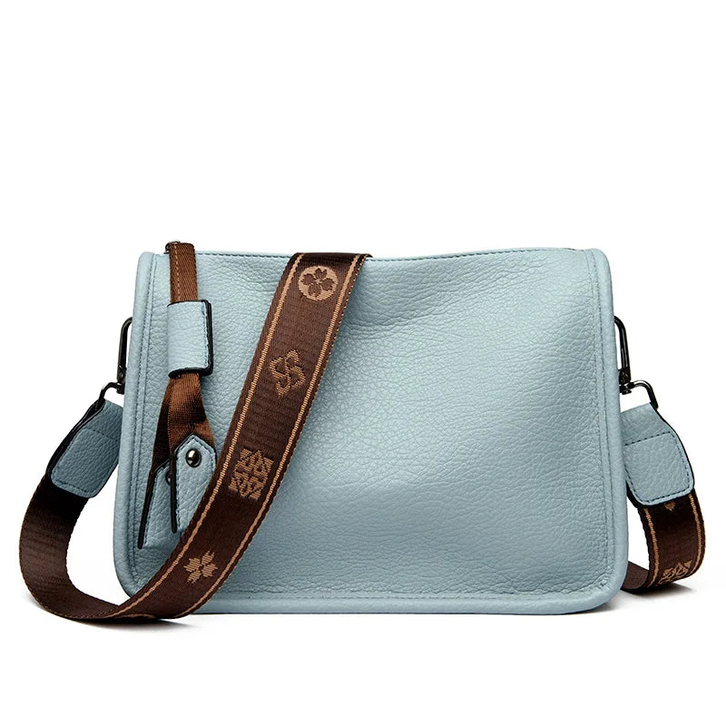 High Quality Genuine Leather Women Tote Bag Luxury Soft Cowhide Ladies