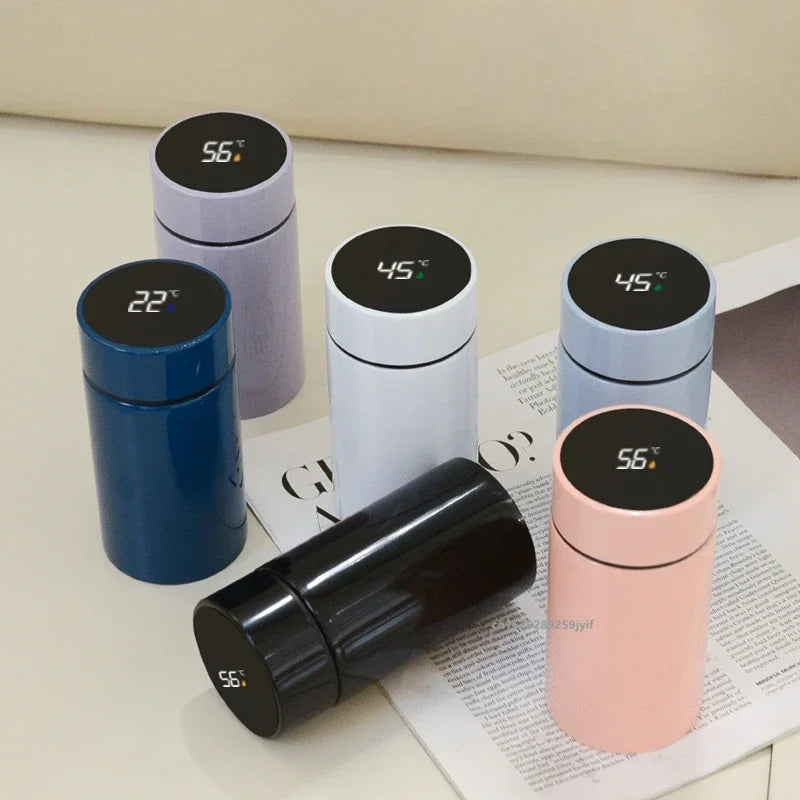 200ML Smart Thermos Water Bottle Intelligent Temperature Display