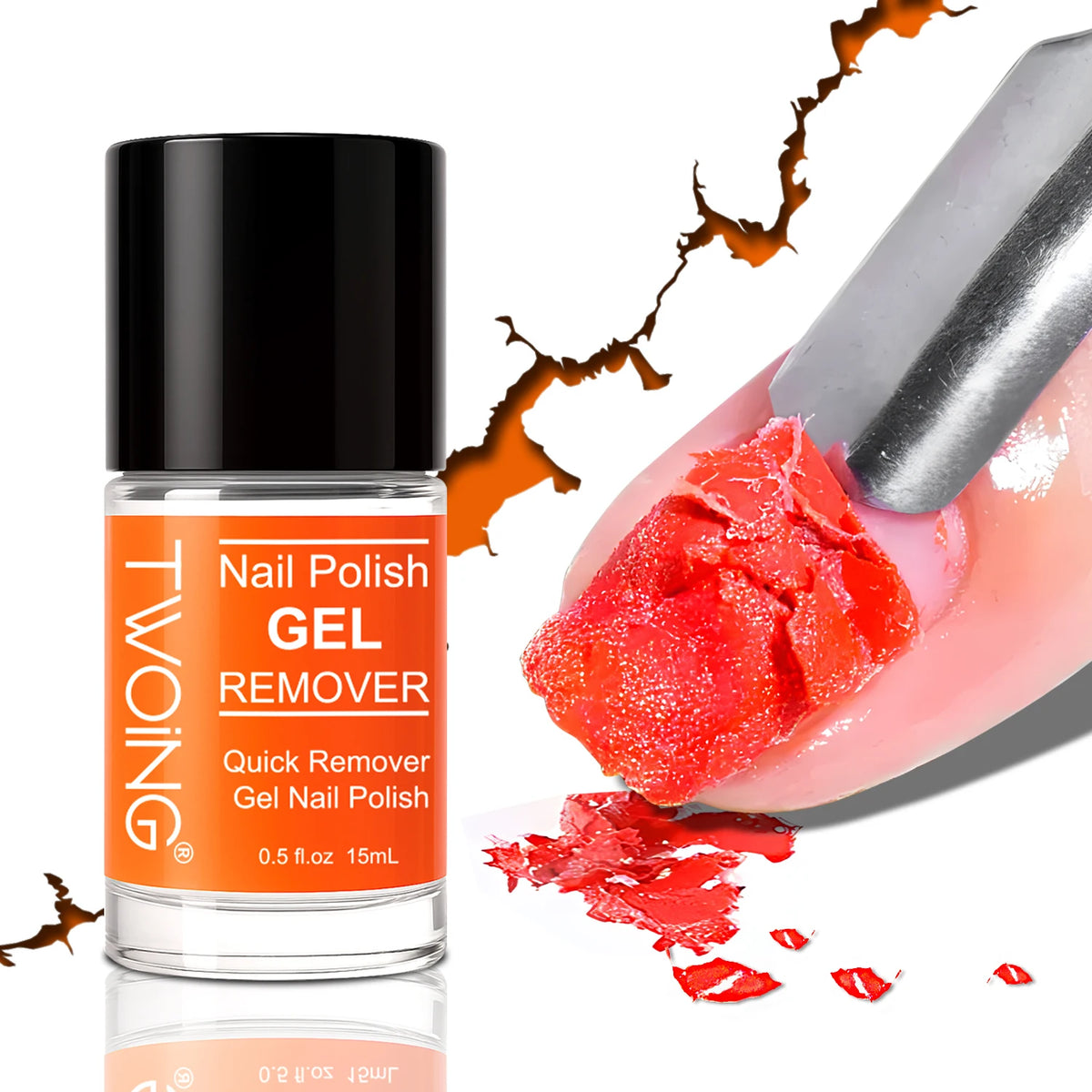 TWOING Nail Gel Polish Remover Quick & Easy Polish Remover