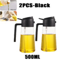 2in1 500ml Plastic Kitchen Oil Sprayer Spray Oil Olive Spray Bottle