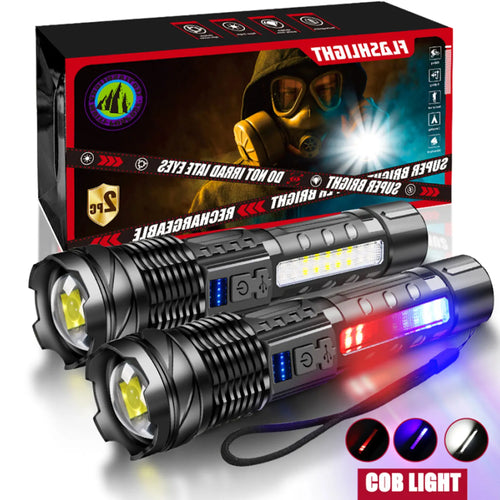 High Powerful LED Flashlights Long Range 150M Super Bright Torch Light