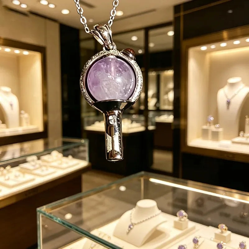 Latest model BT21 Necklace Creative Support Stick Necklace Support