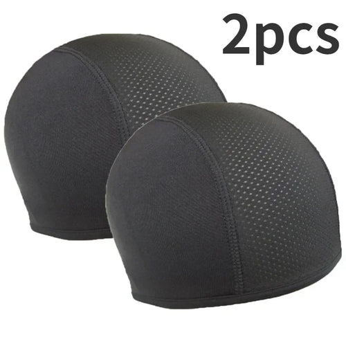 Skull Cap Helmet Liner Beanie, Cooling Mesh Cycling Running Hat For