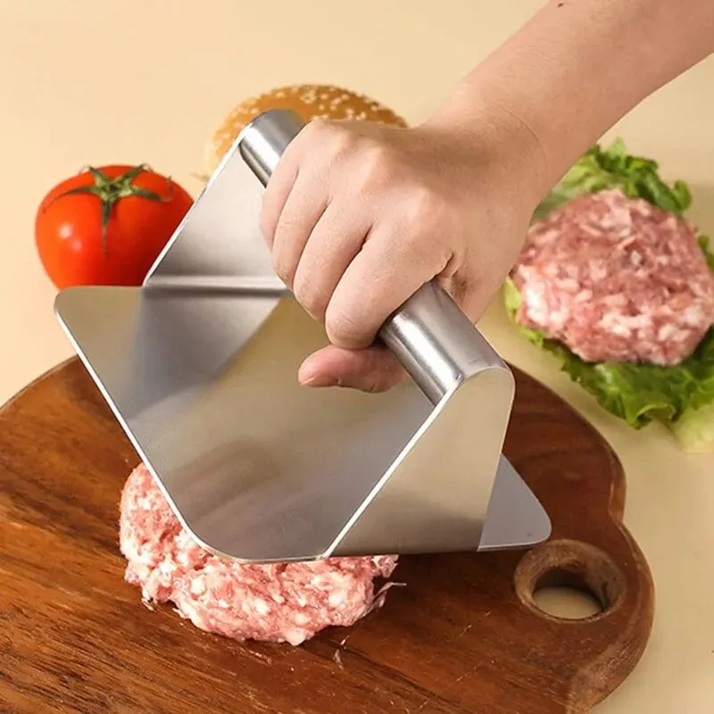 Stainless Steel Hamburg Meat Press Hamburger Press Kitchen Gadgets