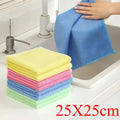 Microfiber Cleaning Cloth, Dishwashing Cloth Household Rag