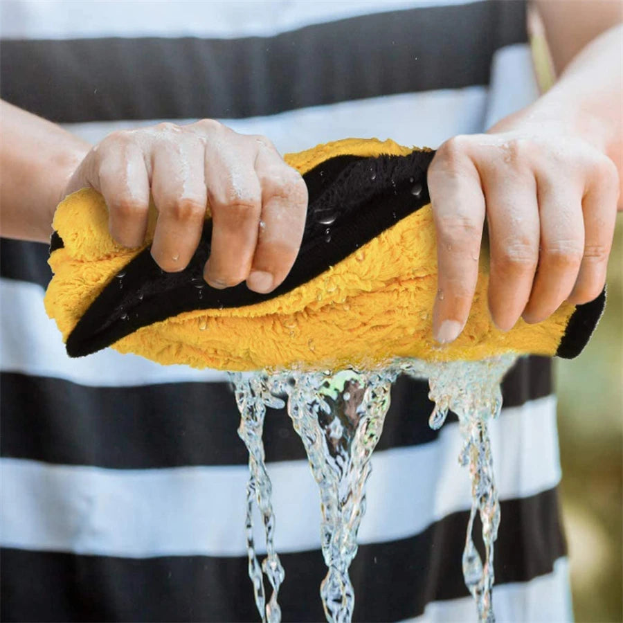 Microfiber Cleaning Towel Car Cleaning Cloths Professional