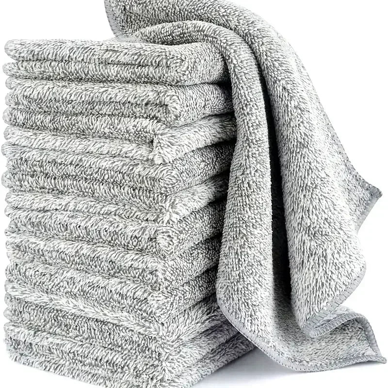 Microfiber Cleaning Cloths for Bicycle Car Kitchen Towel Absorbent