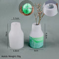 Circular Stripe Vase Silicone Mold DIY Cylindrical Stereoscopic Vase