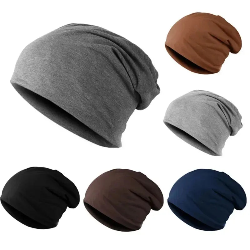 Solid Color Drape-Fit Men's Baseball Cap, Windproof Outdoor Loose