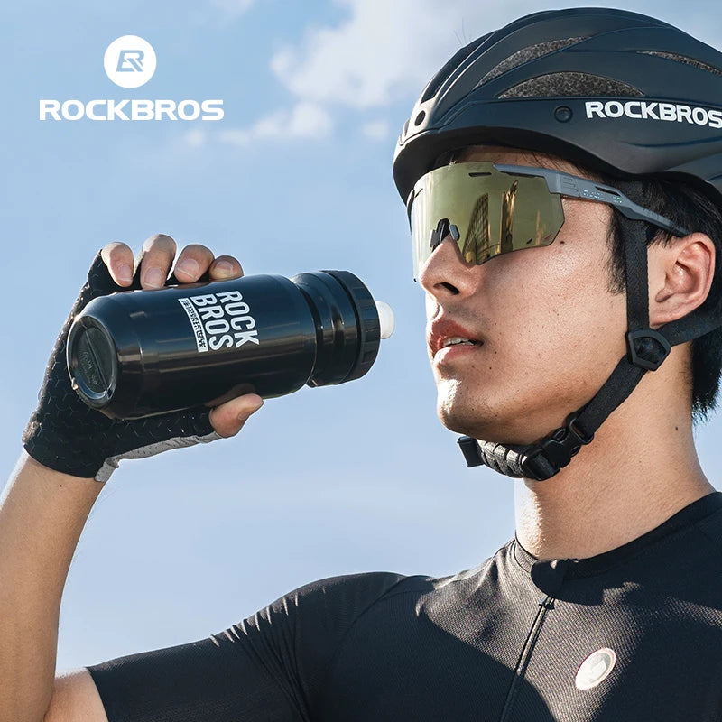 ROCKBROS Bicycle Water Bottle 600ML PP Sports Cup Cycling Kettle