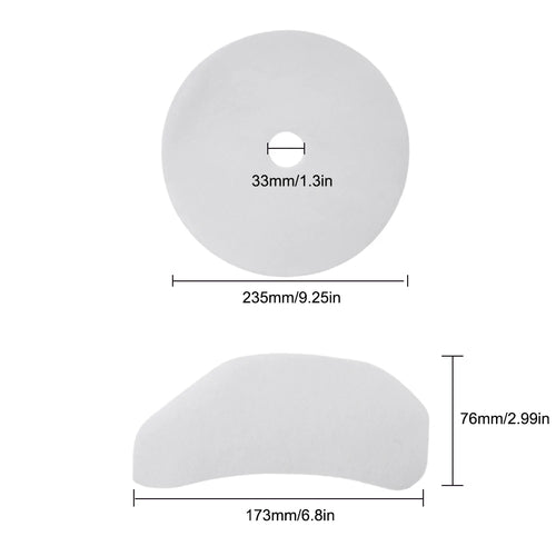 10pcs Tumble Clothes Dryer Exhaust Filter For BUSH DHB7VTDW DHB7VTDB