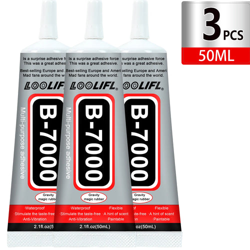 1-10Pcs Loolifl B-7000 Super Glue Safety Materials Epoxy Resin Repair