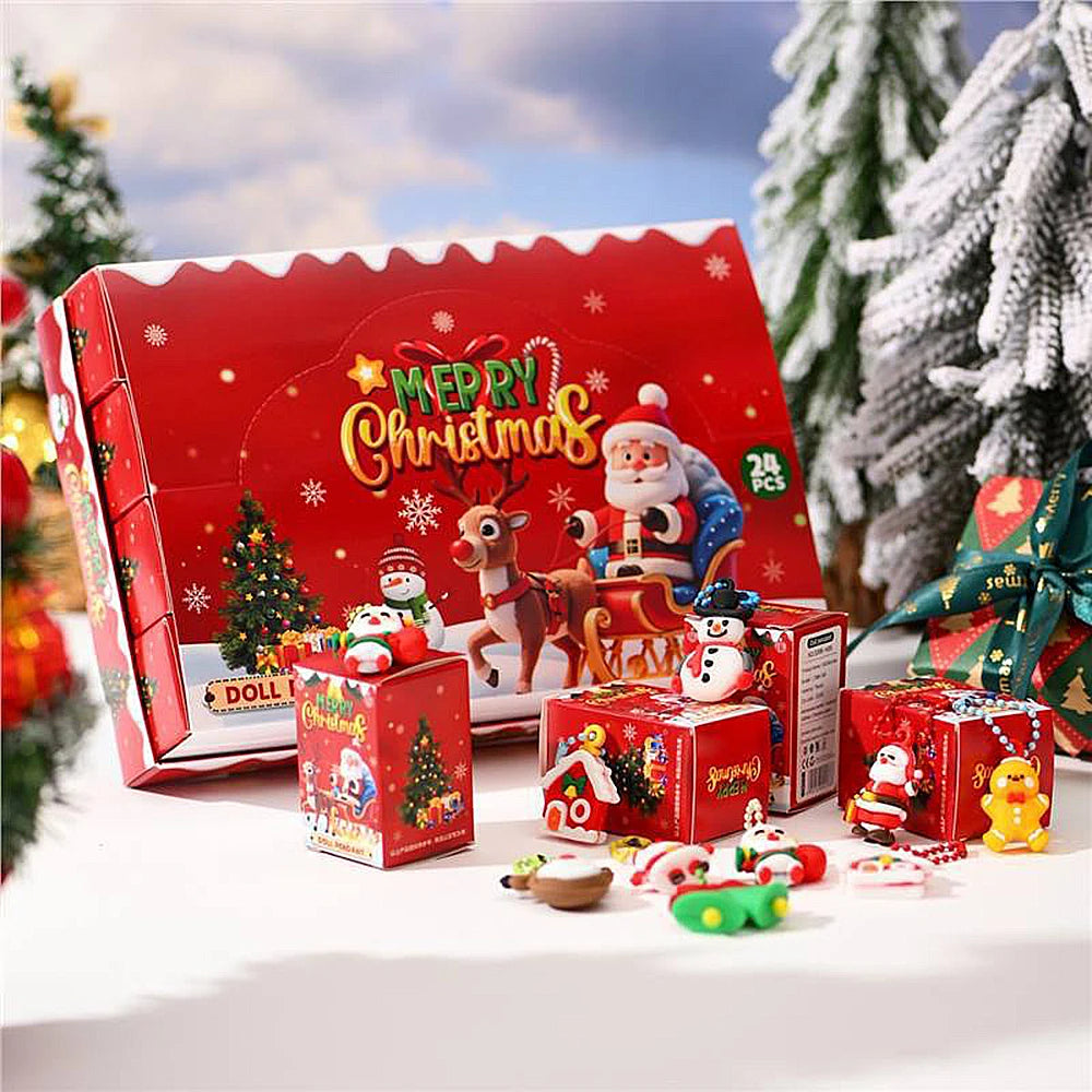Christmas Advent Calendar Presents Gift Box Decorations Gifts