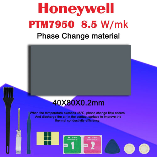 Honeywell PTM7950 Phase Change Pad 8.5W/mk Thermal Grease Material