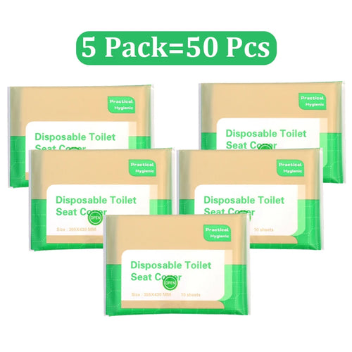 Portable Disposable Toilet Seat Cover Travel Camping Hotel Bathroom