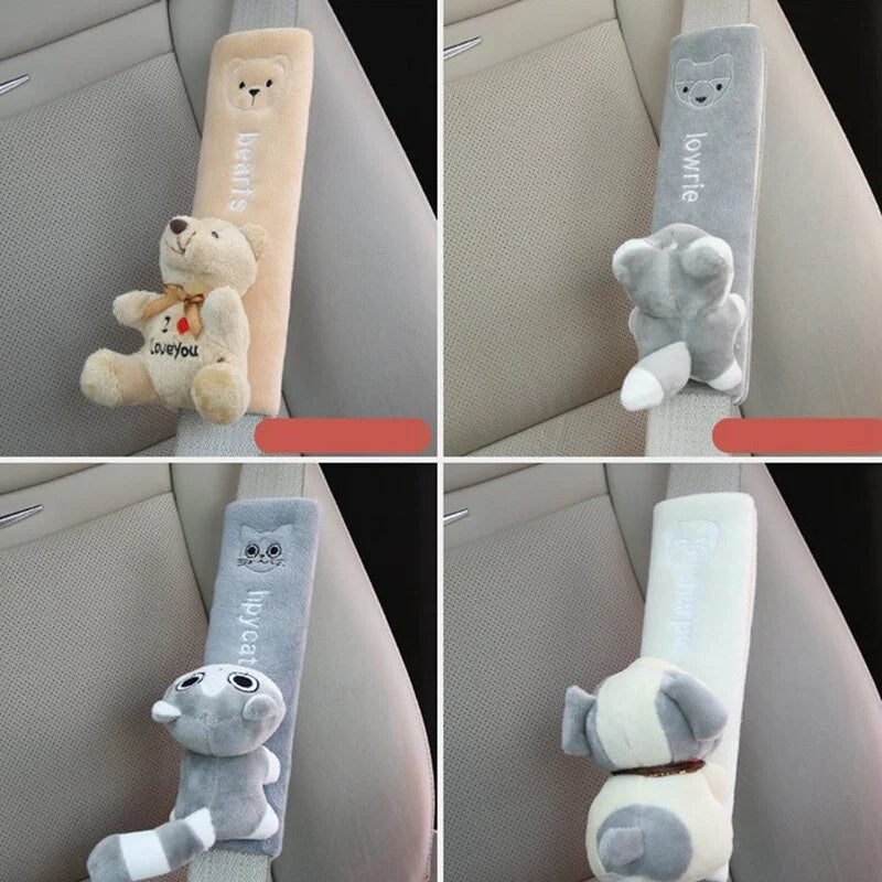 Cute Animal Car Seat Belt Pads Universal Car Seat Shoulder Strap Pad