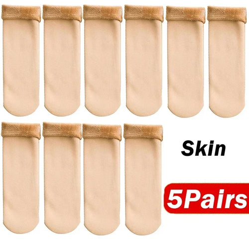 Women Winter Thicken Warm Short Socks Thermal Cashmere