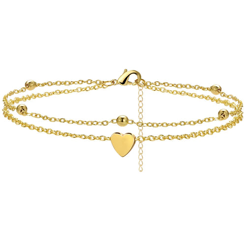 925 Sliver Plated CZ Anklet Bracelets for Women Girl Trendy New