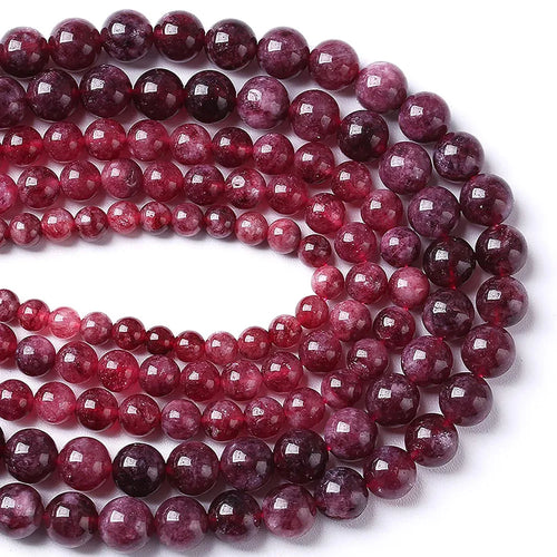 Natural Garnet Round for Jewelry Making, Therapeutic