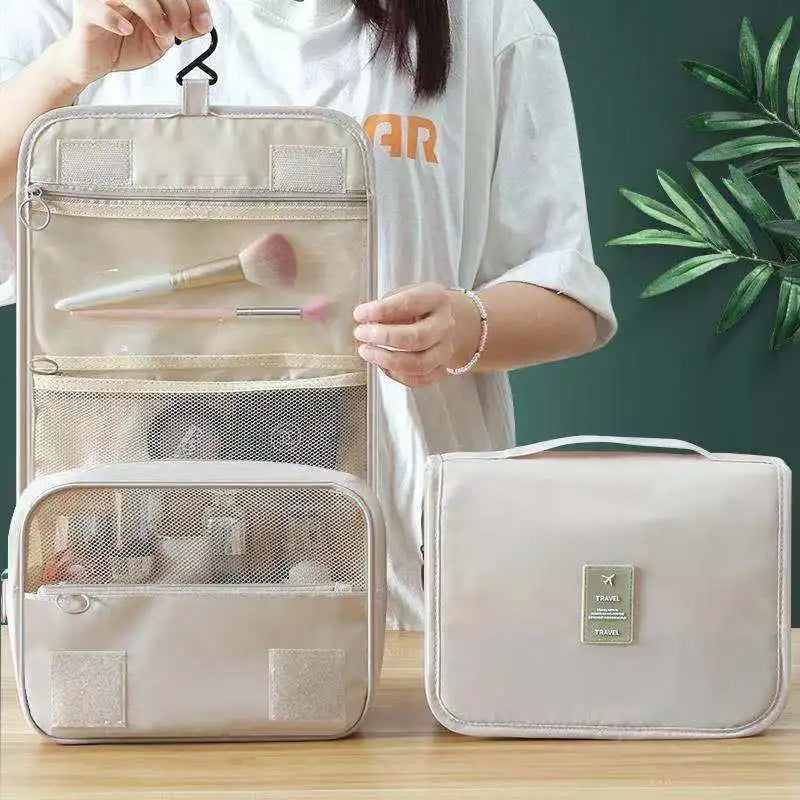 Portable Hook Toilet Bag Multi Functional Travel Waterproof Wear