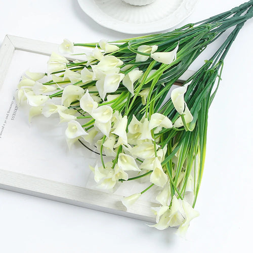 Artificial Flowers Bouquet 33cm Fake Flowers for Home Room Decor