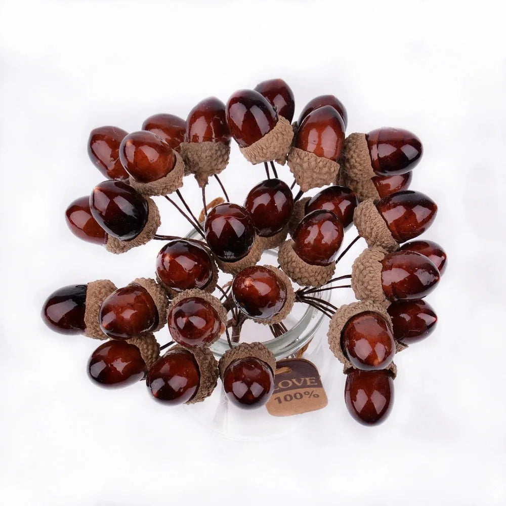 Artificial Pinecone Christmas Decorations Plant Party Home