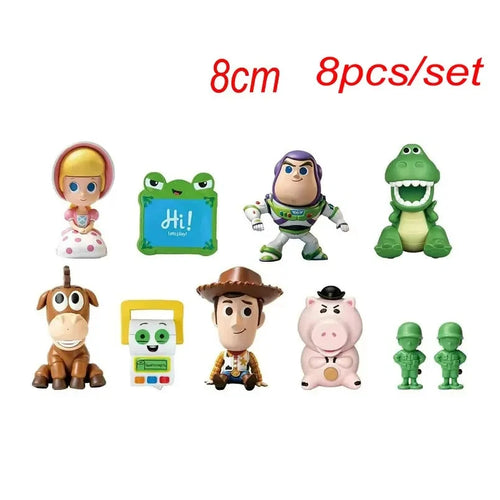 Toy Story 5 Action Figures Toys Woody Buzz Lightyear Jessie Lilypad