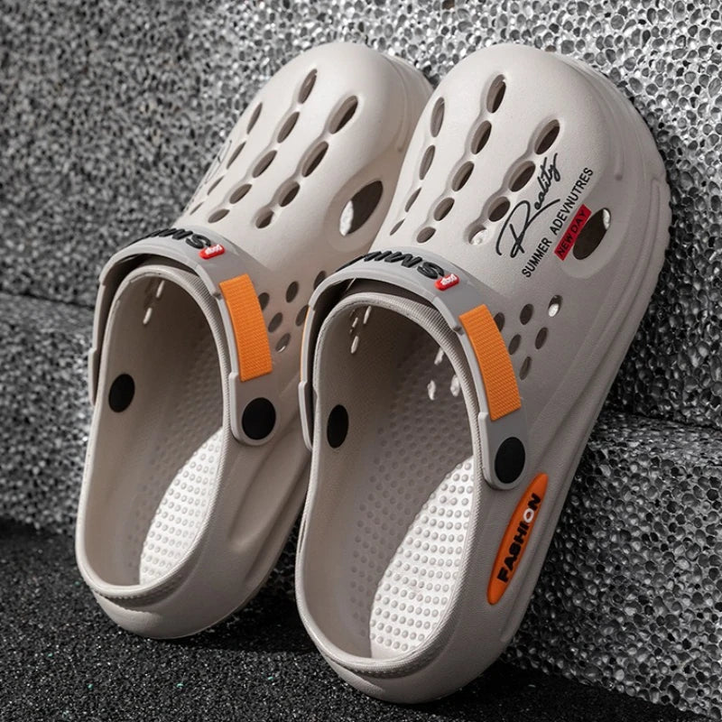 Summer Clogs Sandals 47 Men Clogs EVA Slippers Soft Sole Breathable