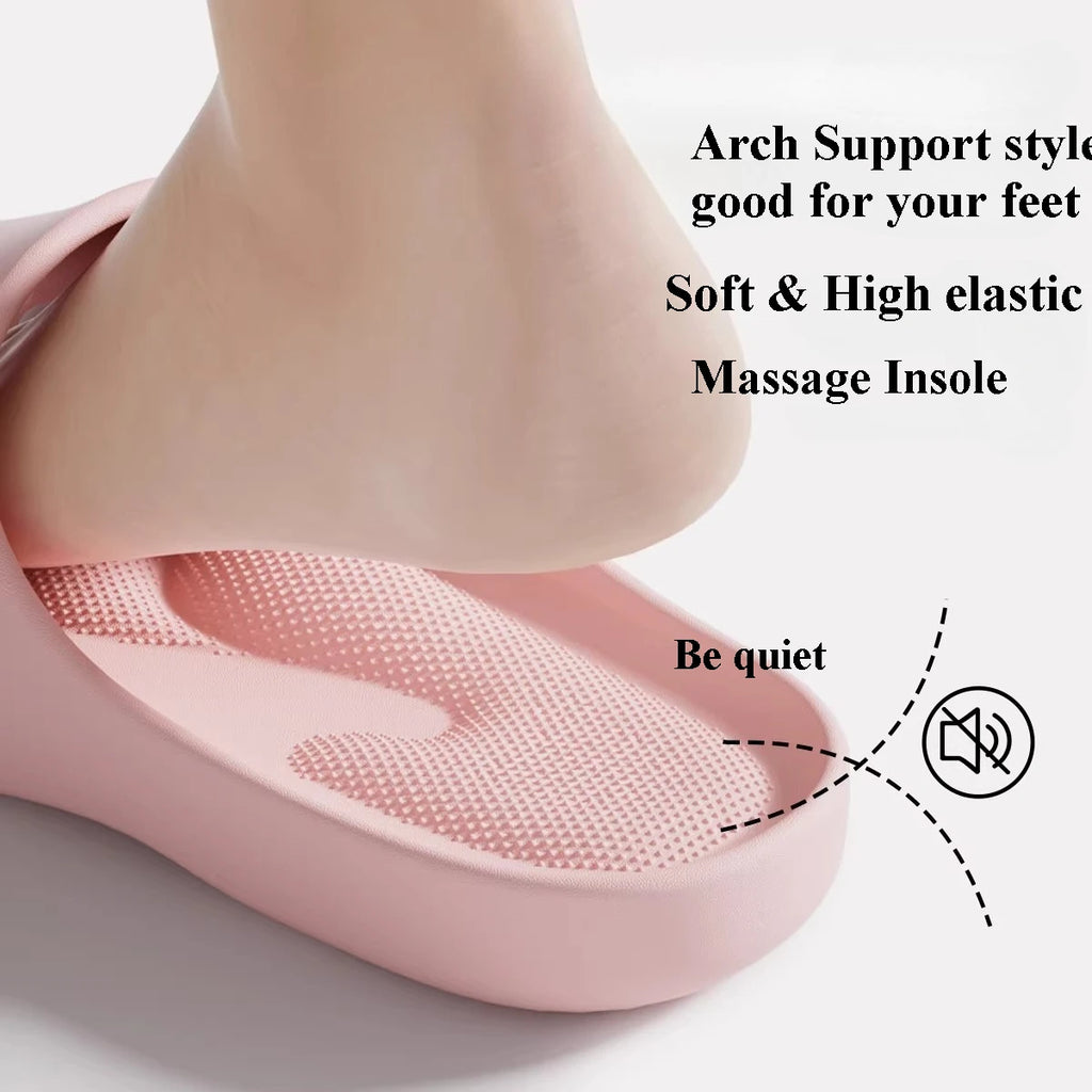 Couple Home Slippers Soft EVA Non-Slip Slides Lightweight Breathable