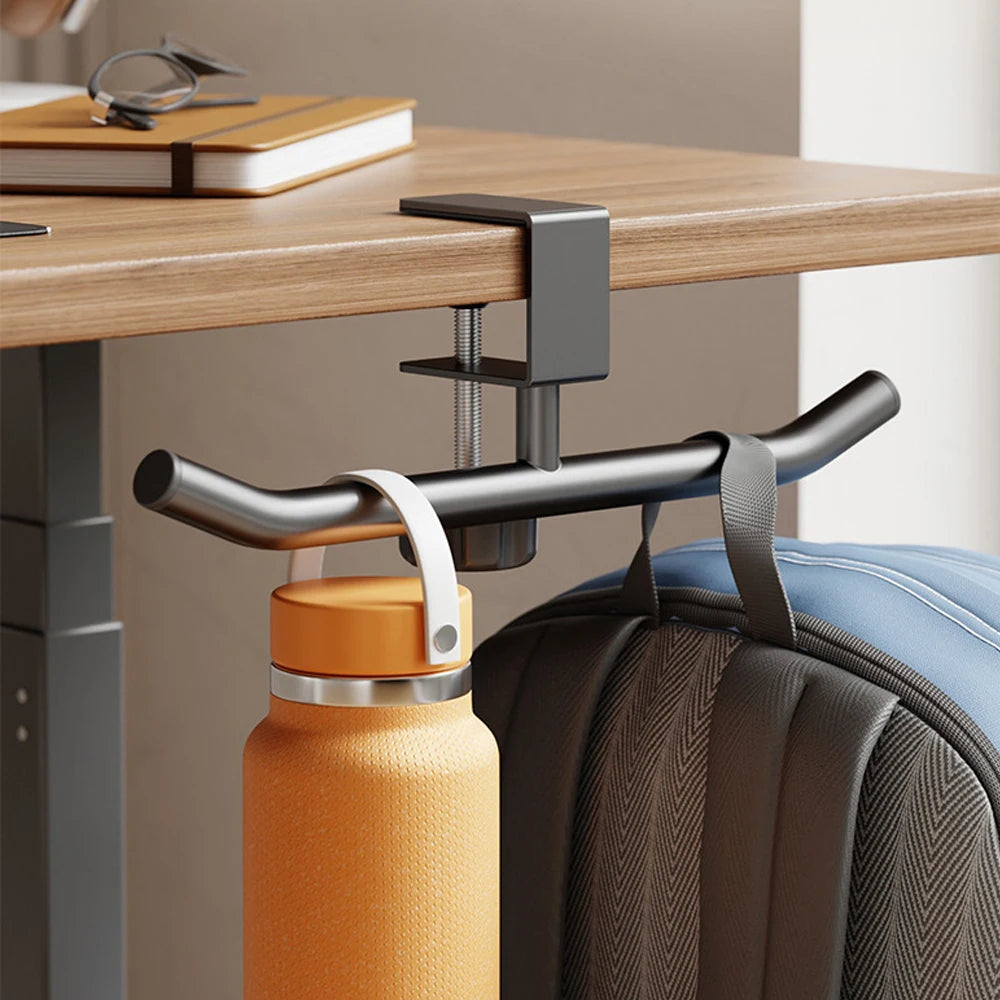 Desk Bag Hanger Portable Bag Hanger School Office Desk Edge Bag Hook