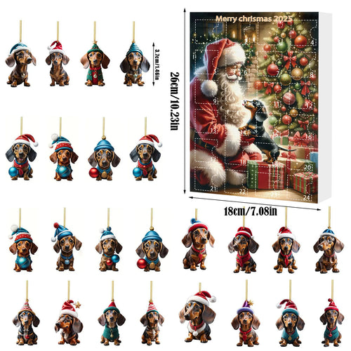 Christmas Advent Calendar Presents Gift Box Decorations Gifts
