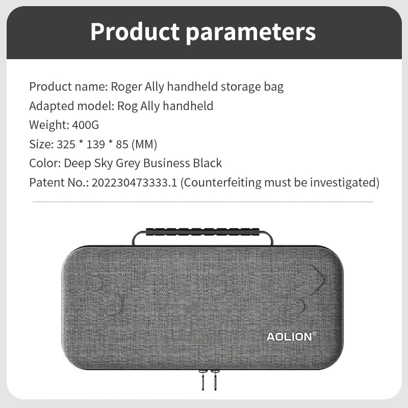 Aolion Protective EVA Storage Case For ASUS ROG Ally Protective Travel