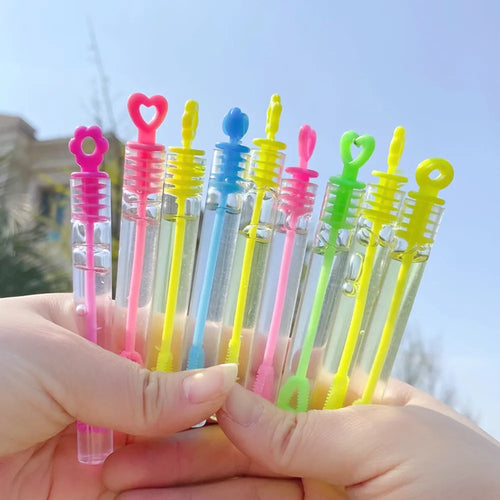 Mini Cute Bubble Empty Tube Toy Kids Birthday Party Favors