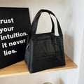 Large Capacity Travel Mesh Bag Portable Cosmetic Zipper Pouch