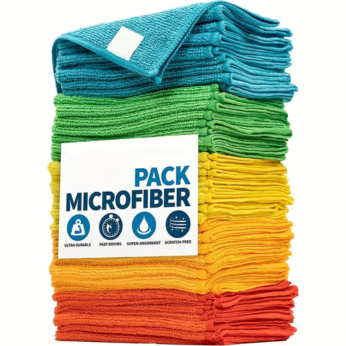 Microfiber Cleaning Cloth, Dishwashing Cloth Household Rag