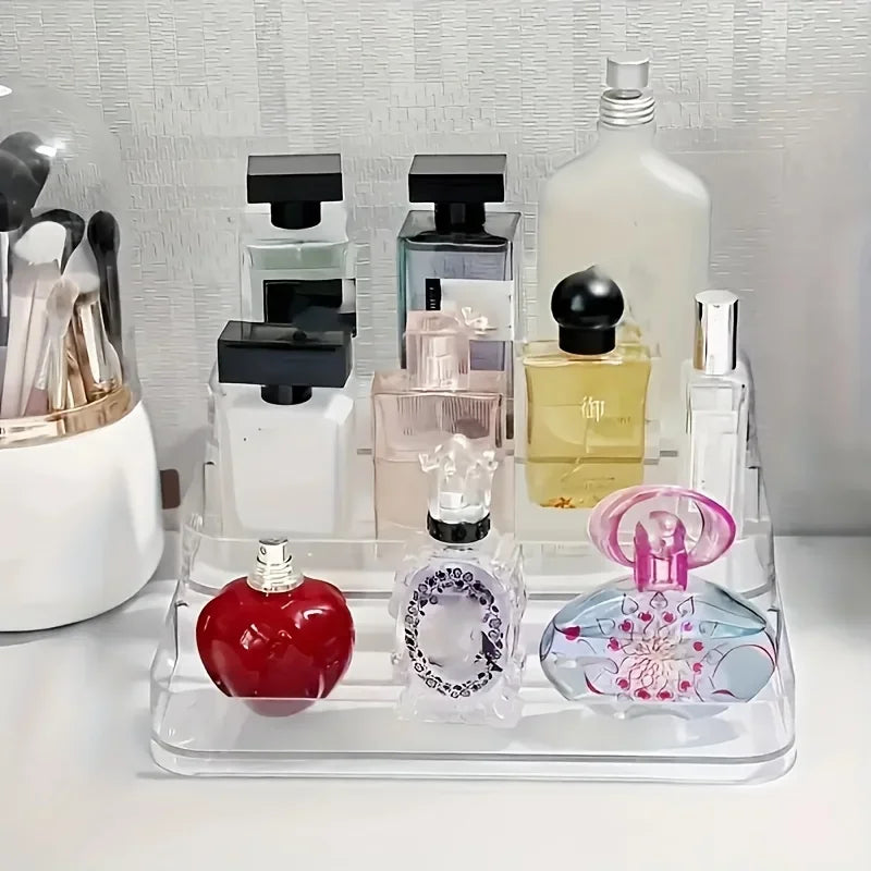 Perfume Storage Box-Cosmetic Storage Box, Sturdy Transparent Rack