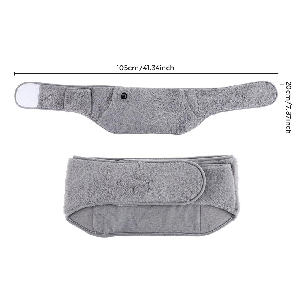 2 in 1 Electric Hand Warmer Waist Belt USB Rechargeable Graphene 3