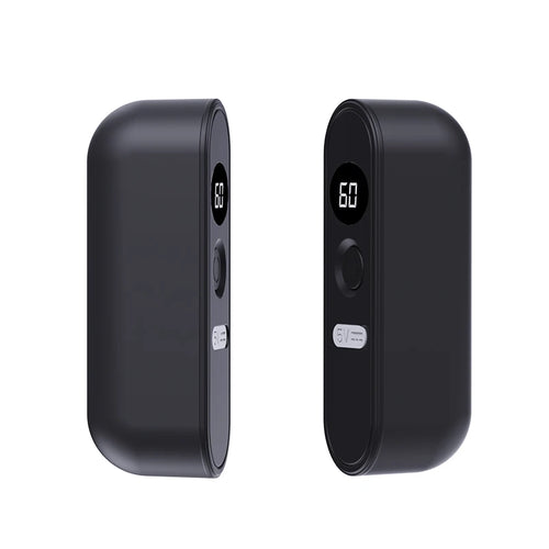 Split Style Hand warmer with Magnetic Suction and LCD Display for