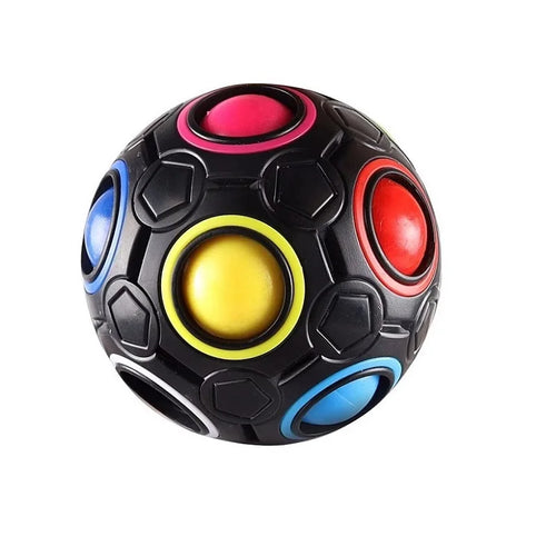 Kids Antistress Cube Magic Fidget Toys Puzzle Rainbow Balls Children