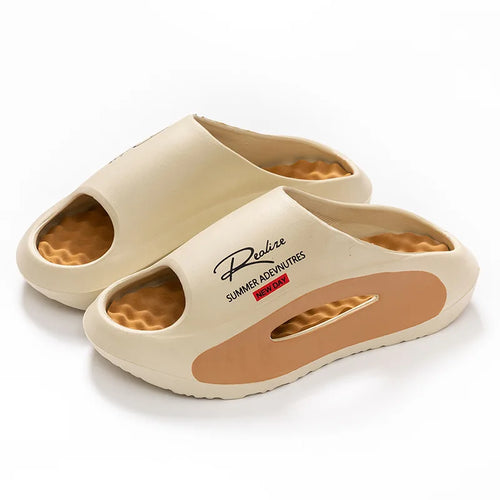 Men Leisure Slippers Women Summer House Shoes Soft EVA Anti-slip