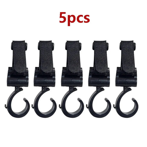 Baby Stroller Hooks Plastic Buckles Clips Carabiner Multifunction