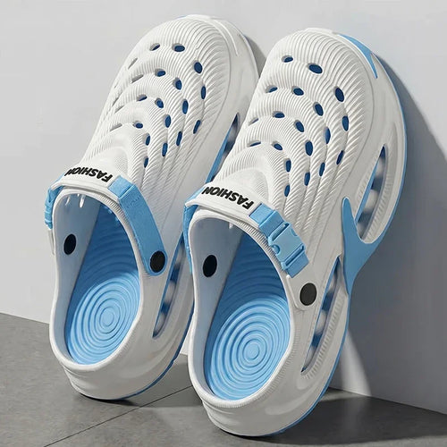 2026 Men's Summer Outdoor Sports Toe-Toe Slippers, Thick-Soled Sandals